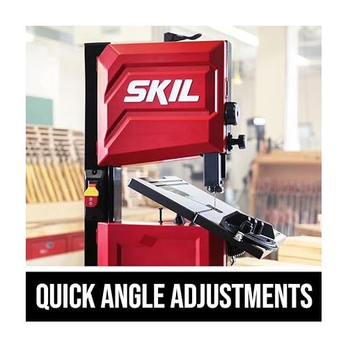  SKIL 2.8 Amp 9 In. 2-Speed Benchtop Band Saw for Woodworking - BW9501-00