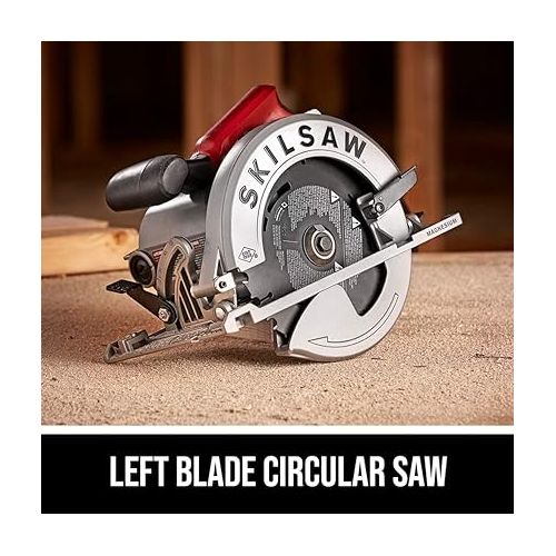  SKIL 15 Amp 7-1/4 Inch Magnesium Left Blade Sidewinder Circular Saw Skilsaw - SPT67M8-01