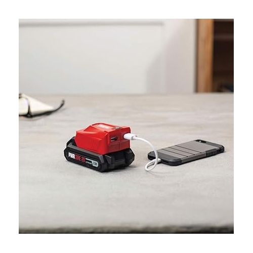  SKIL 2-Tool Combo Kit: 20V Drill Driver and Reciprocating Saw, Includes Two 2.0Ah Lithium Batteries, PWRAssist USB Charging Adapter and One Charger - CB739401