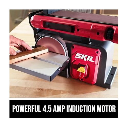  SKIL 4.5 Amp Belt and Disc Combination Benchtop Sander - BB9504-00