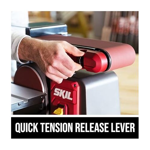  SKIL 4.5 Amp Belt and Disc Combination Benchtop Sander - BB9504-00