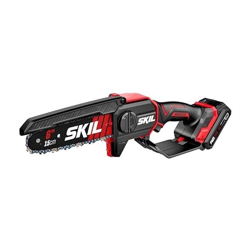  SKIL PWR CORE 20 Brushless 20V 6 In. Pruning Saw Kit including 2.0Ah Battery and Standard Charger-PR0600B-11