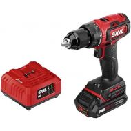 SKIL PWR CORE 20 Brushless 20V 1/2 Inch Drill Driver Includes 2.0Ah Lithium Battery and Standard Charger - DL529303