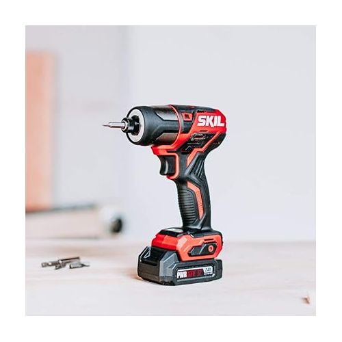  SKIL 2-Tool Drill Combo Kit: PWR CORE 12 Brushless 12V 1/2