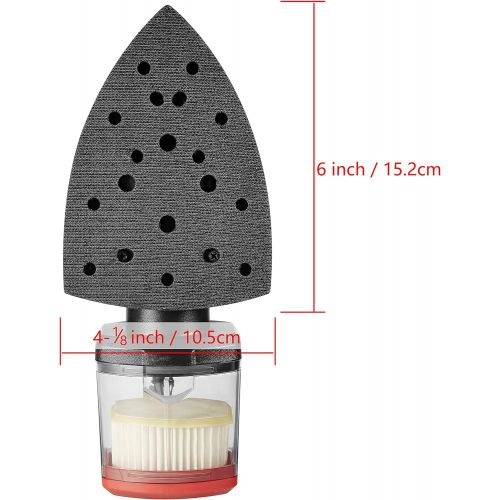 [아마존베스트]SKIL Corded Detail Sander, Includes 3pcs Sanding Paper and Dust Box - SR250801
