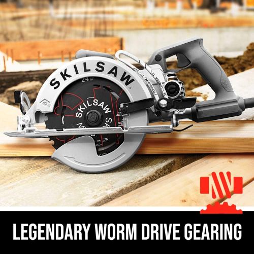  [아마존베스트]SKILSAW SPT77W-01 15-Amp 7-1/4-Inch Aluminum Worm Drive Circular Saw