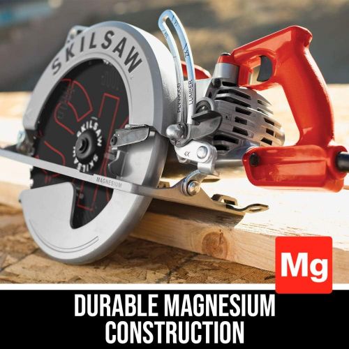  [아마존베스트]SKILSAW SPT70WM-01 15 Amp 10-1/4 Magnesium SAWSQUATCH Worm Drive Circular Saw