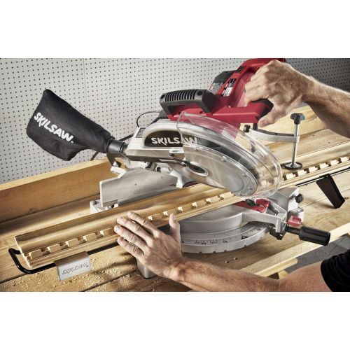  [아마존베스트]BOSCH SKIL 3821-01 12-Inch Quick Mount Compound Miter Saw with Laser