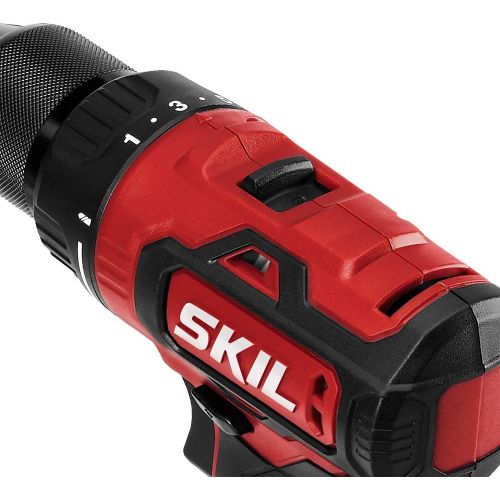  SKIL 2-Tool Combo Kit: PWR CORE 20 Brushless 20V Cordless Drill Driver and Cordless Circular Saw Includes 4.0Ah Lithium Battery and PWRJump Charger - CB743901