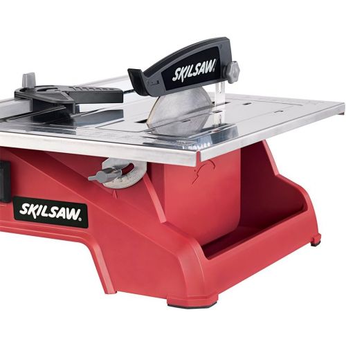  SKIL 3540-02 7-Inch Wet Tile Saw & QEP 6-7003Q 7 Inch Diameter Continuous Rim Premium Diamond Blade for Wet Cutting Porcelain and Ceramic Tile, 5/8 Inch Arbor, 5500 Maximum RPM