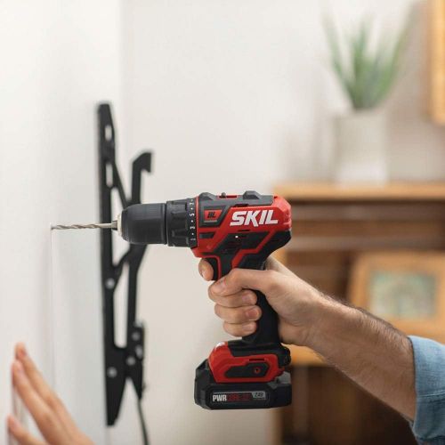  SKIL 2-Tool Combo Kit: PWRCore 12 Brushless 12V 1/2 Inch Cordless Drill Driver and Compact Brushless Reciprocating Saw, Includes 2.0Ah Lithium Battery and PWRJump Charger - CB74260