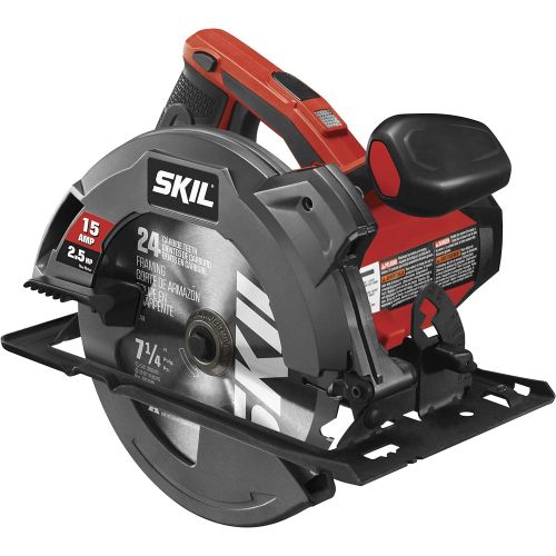  SKIL 5280-01 15-Amp 7-1/4-Inch Circular Saw with Single Beam Laser Guide & Swanson Tool Co S0101 7 Inch Speed Square Tile