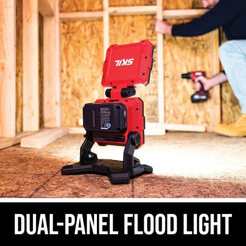  SKIL 20V Dual Head Flood Light, Tool Only - LH5534-00