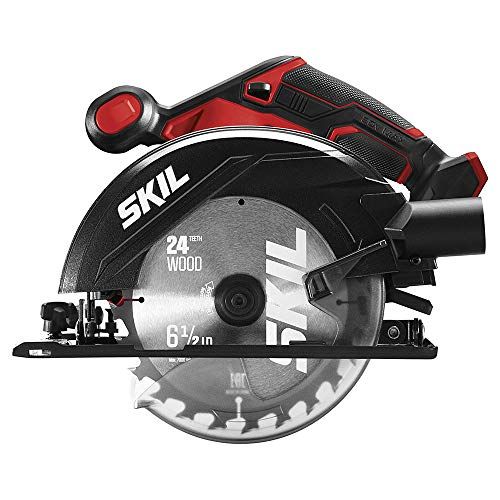  SKIL 20V 6-1/2 Inch Circular Saw with LED Light, Tool Only - CR540601