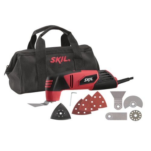  SKIL 1400-02 120-Volt 2.0 Amp Oscillating Kit, Red