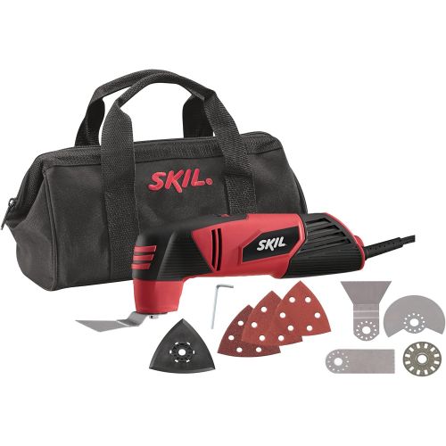  SKIL 1400-02 120-Volt 2.0 Amp Oscillating Kit, Red