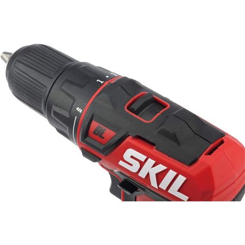  SKIL PWRCore 12 Brushless 12V 1/2 Inch Cordless Drill Driver, Includes 2.0Ah Lithium Battery and Standard Charger - DL529003