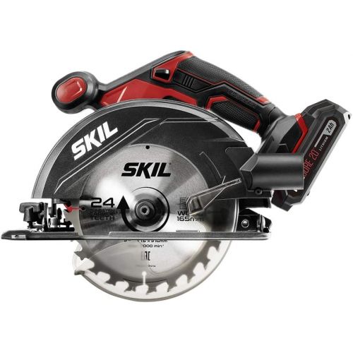  SKIL 20V 2-Tool Combo Kit: 20V Cordless Drill Driver and Circular Saw, Includes 2.0Ah PWR CORE 20 Lithium Battery, PWRAssist 20 USB Charging Adapter and Charger - CB739301