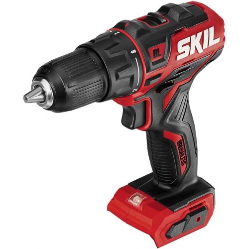  SKIL PWR CORE 12 Brushless 12V 1/2 Inch Cordless Drill Driver, Tool Only - DL529001
