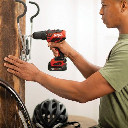  SKIL 2-Tool Kit: PWRCore 12 Brushless 12V 1/2 Inch Cordless Drill Driver and Oscillating MultiTool, Includes 2.0Ah Lithium Battery and Standard Charger - CB738601