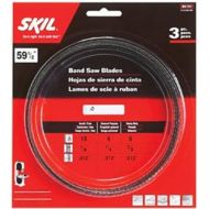SKIL 80151 59-1/2-Inch Band Saw Blade Assortment, 3-Pack