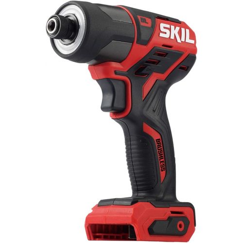  SKIL PWRCore 12 Brushless 12V 1/4 Inch Hex Cordless Impact Driver, Bare Tool - ID574401