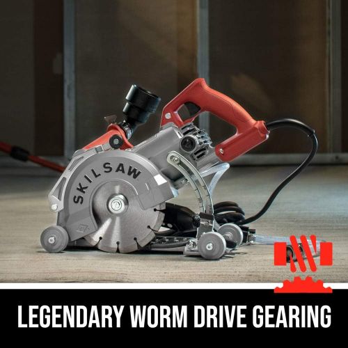  SKILSAW SPT79-00 15-Amp Medusaw Worm Drive Saw for Concrete, 7