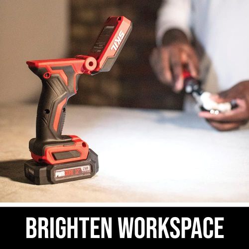  SKIL 5-Tool ComboKit: PWRCore 12 Brushless 12V Drill Driver, Impact Driver, Oscillating MultiTool, Area Light and Bluetooth Speaker, Includes Two 2.0Ah Lithium Batteries and PWRJum