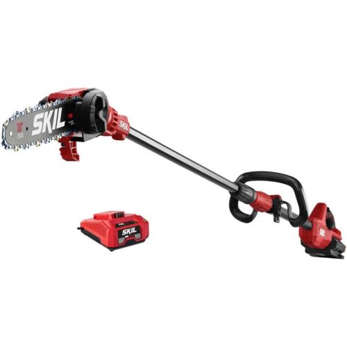  SKIL PS4561C-10 PWR CORE 40 Brushless 40V 10 Pole Saw, Includes 2.5Ah Battery and Auto PWR Jump Charger