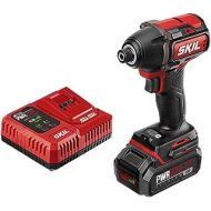 SKIL PWR CORE 20 Brushless 20V 1/4 Hex Impact Driver, Includes 2.0Ah Lithium Battery & Pwrjump Charger - ID573902