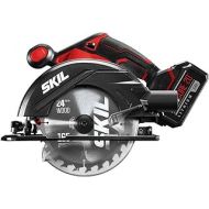 SKIL 20V 6-1/2 Inch Circular Saw, Includes 5.0Ah PWRCore 20 Lithium Battery and Charger - CR540603