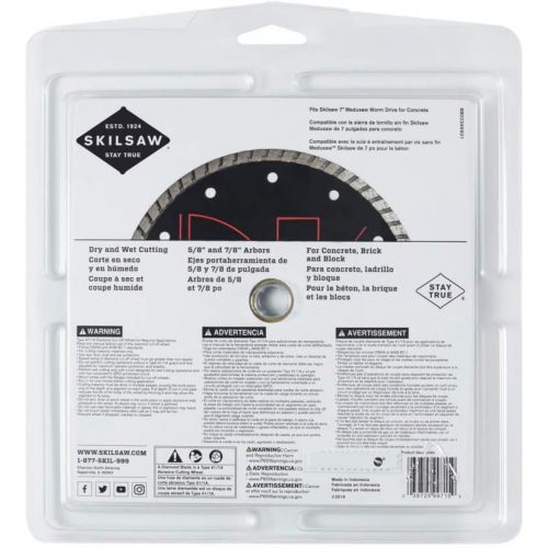  SKILSAW SPT4003 7 Turbo Diamond Blade for Concrete MEDUSAW SPT79-00/SPT79A-10