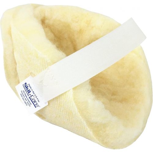  Skil-Care Triple Ply Heel Protector Pair Places 3 Layers of Syn Sheepskin at Pressure - 1 Pair