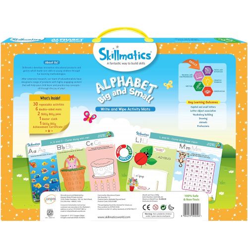  [아마존베스트]Skillmatics Educational Game: Alphabet Big and Small (3-6 Years) | Creative Fun Activities for Kids