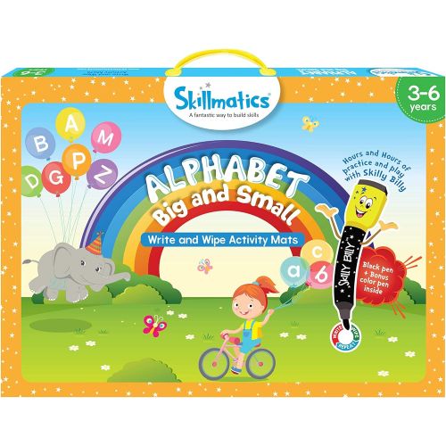  [아마존베스트]Skillmatics Educational Game: Alphabet Big and Small (3-6 Years) | Creative Fun Activities for Kids
