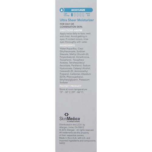  SkinMedica Ultra Sheer Moisturizer, 2 oz.