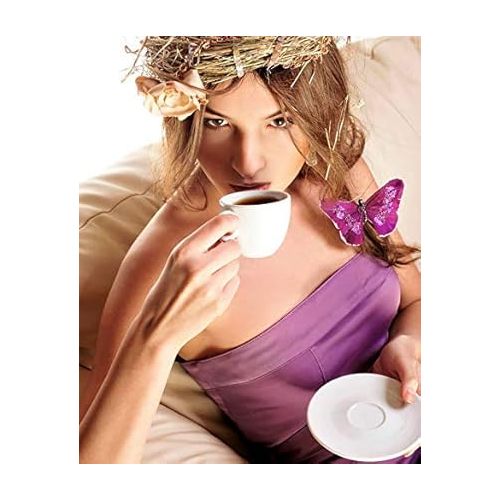  Skinnygirl Half Caff Coffee Pods for Keurig K Cups Brewers, Reduced Caffeine Medium Roast Coffee in Single Serve Cups, 24 Count