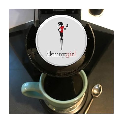  Skinnygirl Coffee Pods, Americano, Espresso Roast Coffee in Single Serve Pods for Keurig K Cups Brewers, 24 Count