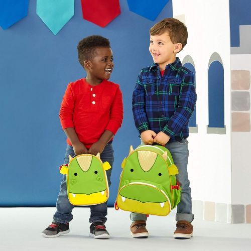 스킵 Skip Hop Toddler Backpack, 12 Dragon School Bag, Multi, 0.4 Pounds