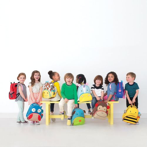 스킵 Skip Hop Toddler Backpack, 12 Dog School Bag, Multi