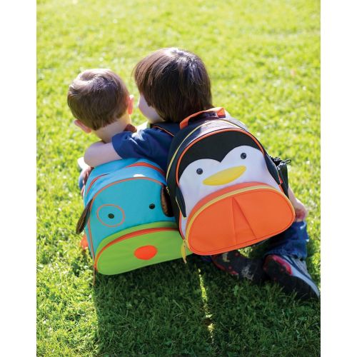 스킵 Skip Hop Toddler Backpack, 12 Dog School Bag, Multi