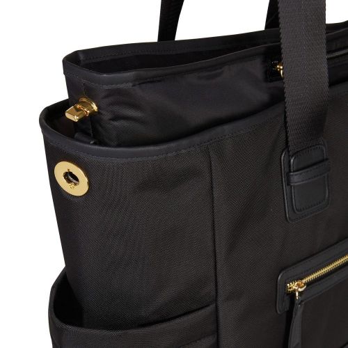 스킵 Skip Hop Chelsea 2-in-1 Downtown Chic Diaper Tote, Black