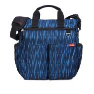 Skip Hop Duo Signature Carry All Travel Diaper Bag Tote with Multipockets, One Size, Blue Graffiti