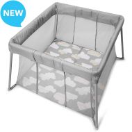 Skip Hop Portable Playard and Foldable Expanding Travel Crib/Playpen, Play to Night
