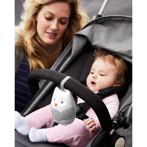 스킵 Skip Hop Stroll & Go Portable Baby Soother and Sound Machine, Owl