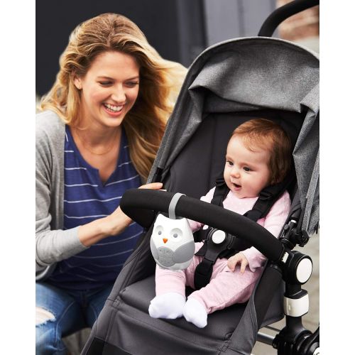 스킵 Skip Hop Stroll & Go Portable Baby Soother and Sound Machine, Owl