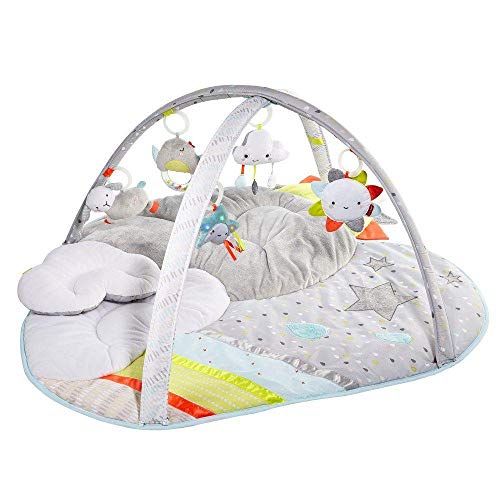 스킵 Skip Hop Silver Lining Cloud Baby Play Mat and Infant Activity Gym