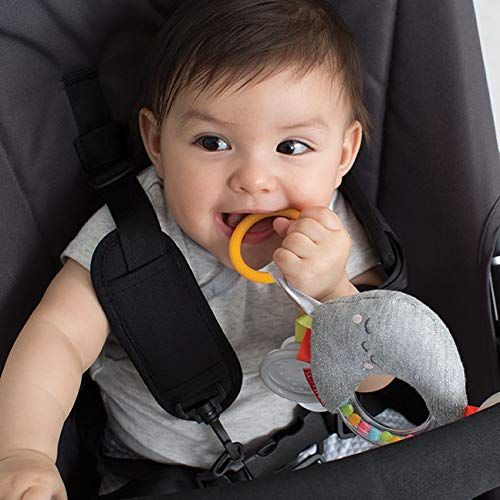 스킵 Skip Hop Silver Lining Cloud Rattle Moon Stroller Toy, Multi