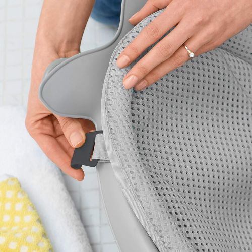 스킵 Skip Hop Moby Baby Bath Tub 3 In 1 Smart Sling, Grey