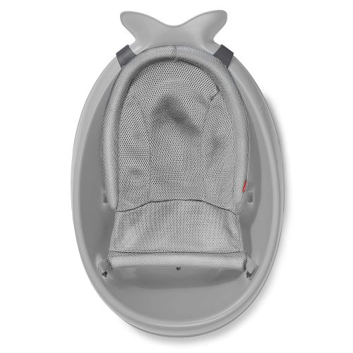 스킵 Skip Hop Moby Baby Bath Tub 3 In 1 Smart Sling, Grey